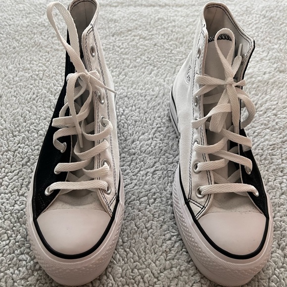 Converse Shoes - Custom Platform Converse